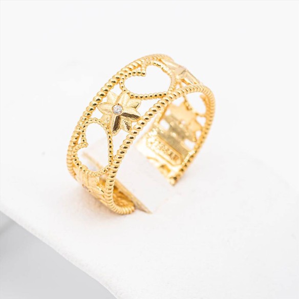 LUXIS 'E CORU FEDE da DONNA IN ORO  FILIGRANA