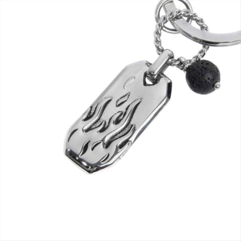 Portachiavi Unisex Marlu' Namaste' Acciaio...