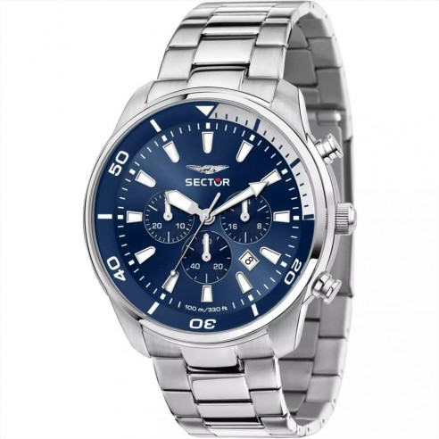 Orologio Uomo Sector Collezione Oversize Watch Blu